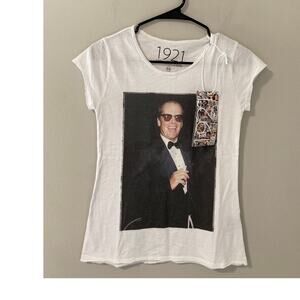NWT 1921 Jack Nicholson Graphic T-Shirt Made in Italy Women's XS